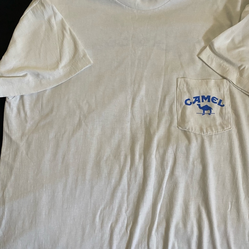 Vintage Camel Joe A Pack of Camels Original Pocket Tee